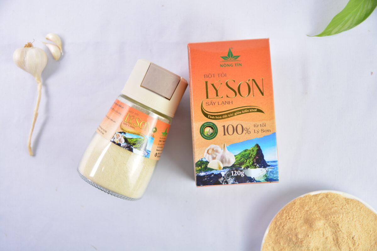 Bột tỏi Lý Sơn sấy lạnh
